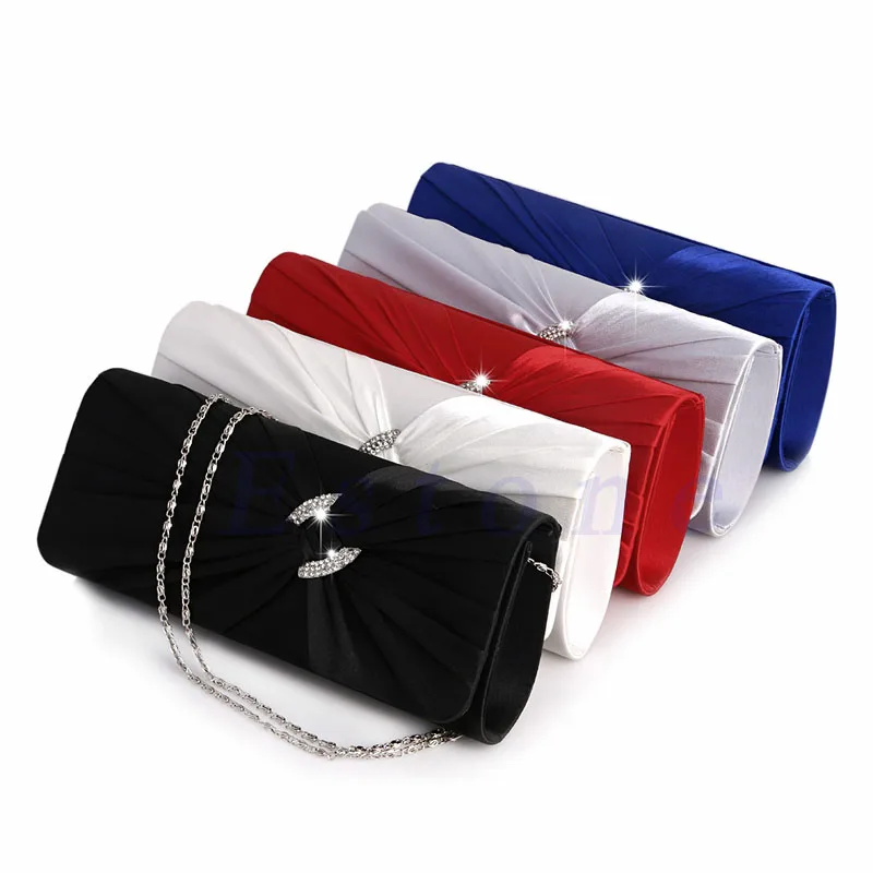New Fashion Women's Bridal Shoulder Clutch Bag Bling Rhinestone Chain Evening Handbag Purse
New Fashion Women's Bridal Shoulder Clutch Bag Bling Rhinestone Chain Evening Handbag Purse