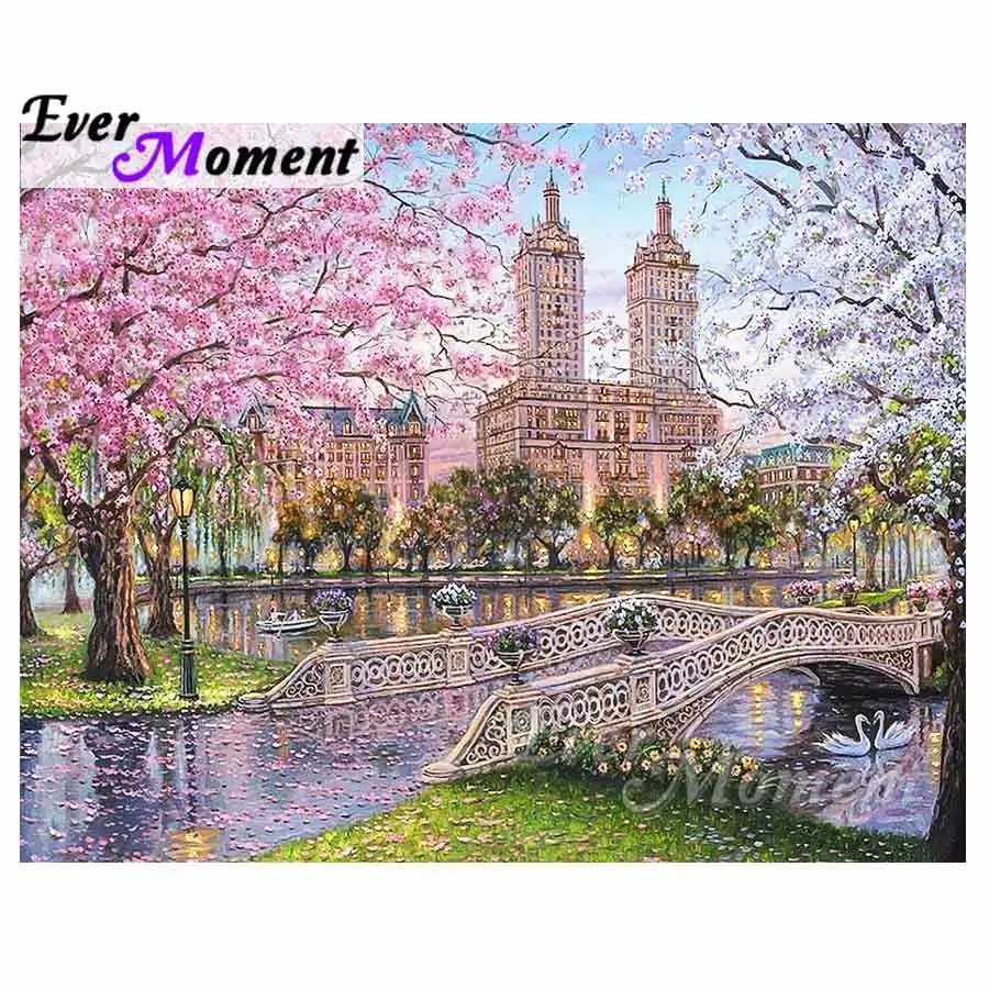 Ever Moment Diamond Painting Flower Building River Full Square Drill 5D DIY Decor Home Diamond Embroidery Picture Mosaic S2F844
Ever Moment Diamond Painting Flower Building River Full Square Drill 5D DIY Decor Home Diamond Embroidery Picture Mosaic S2F844