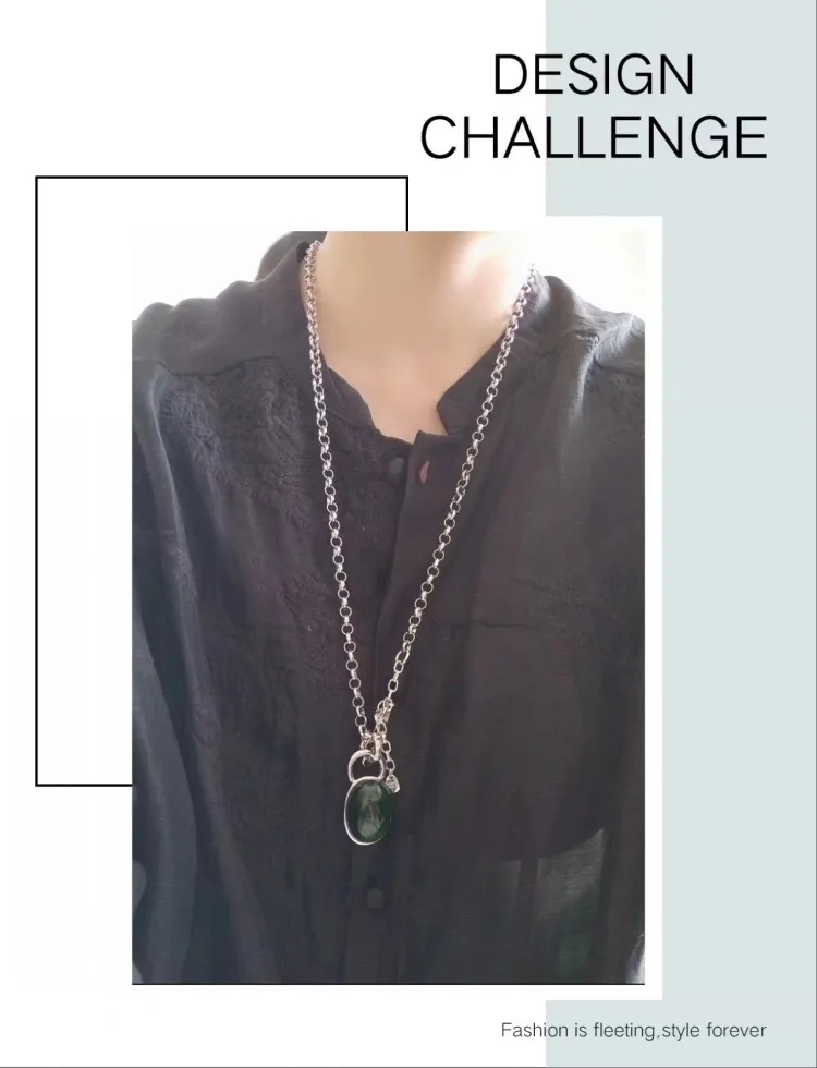 HOT SELLIN GDYRBERG/KERN punk Square crystal Green pendant long necklace IN STOCK
HOT SELLIN GDYRBERG/KERN punk Square crystal Green pendant long necklace IN STOCK