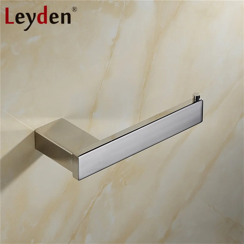 Leyden Stainless Steel Toilet Paper Holder Polished Chrome Wall Paper Holder Square Toilet Tissue Holder Bathroom Accessories
Leyden Stainless Steel Toilet Paper Holder Polished Chrome Wall Paper Holder Square Toilet Tissue Holder Bathroom Accessories