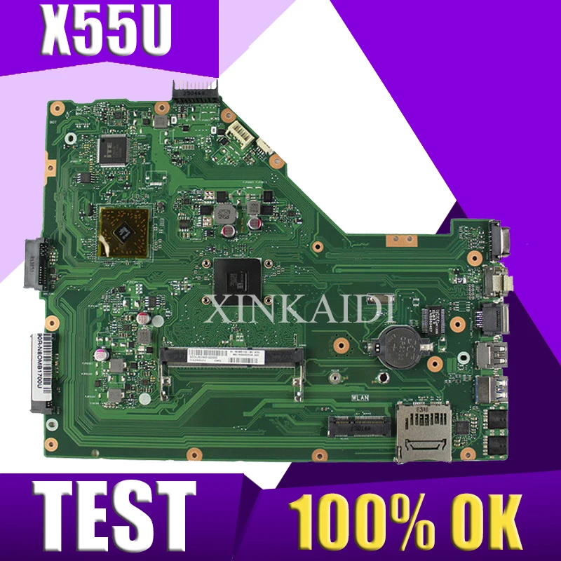 Материнская плата XinKaidi X55U для ноутбука ASUS X55U X55, оригинальная тестовая материнская плата
Материнская плата XinKaidi X55U для ноутбука ASUS X55U X55, оригинальная тестовая материнская плата