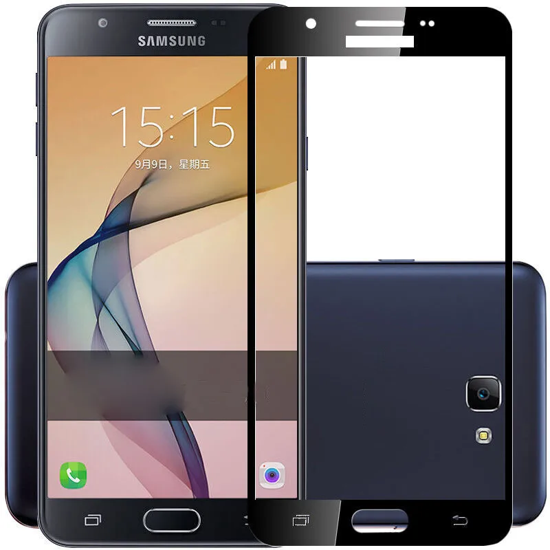 Закаленное стекло для Samsung J5 Prime Защита экрана Galaxy J5prime G570 G570F SM-G570 с полным