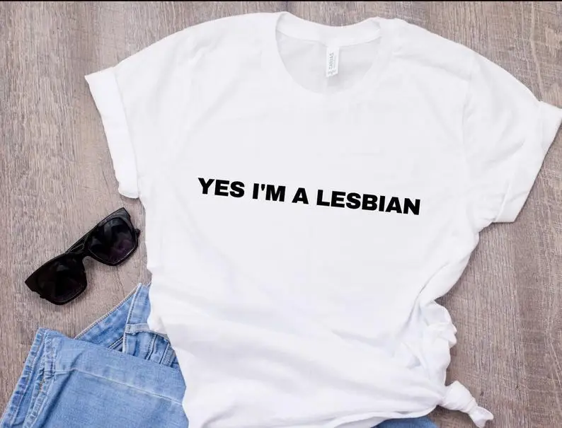 Skuggnas New Arrival Yes I'm a Lesbian T-shirt Love Equality Shirt Gay Pride Shirt Lesbian Couple Gift Lesbian Shirt dropship
Skuggnas New Arrival Yes I'm a Lesbian T-shirt Love Equality Shirt Gay Pride Shirt Lesbian Couple Gift Lesbian Shirt dropship