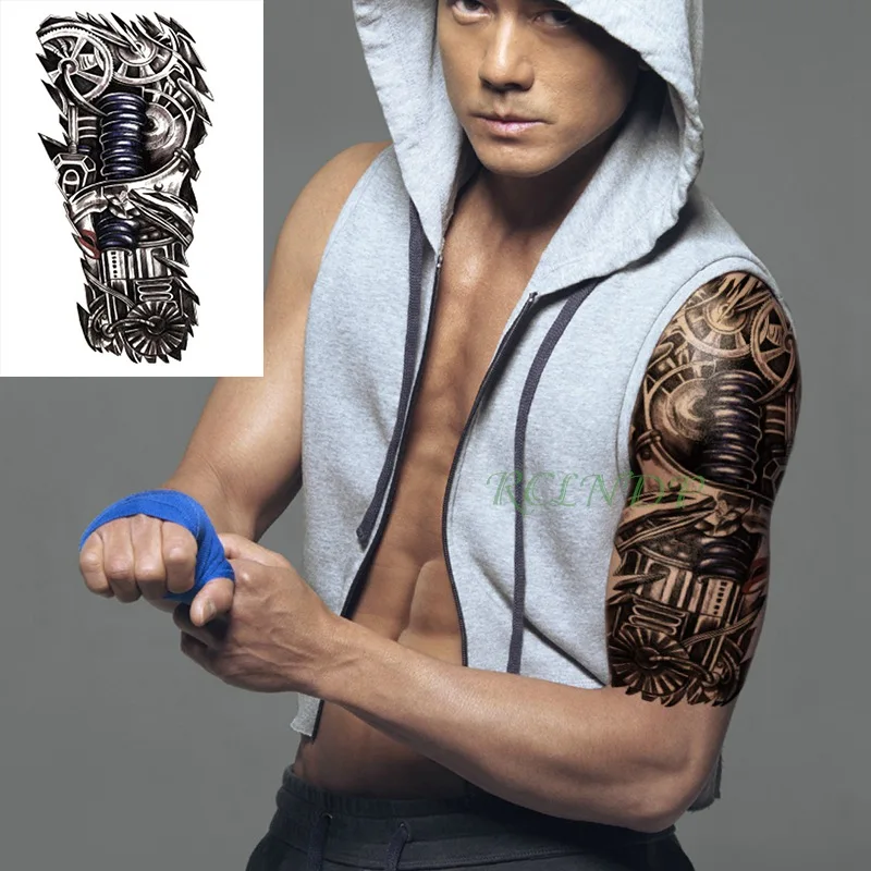 Waterproof Temporary Tattoo Sticker Cool 3D robot arm stickers tatto flash tatoo fake tattoos for men
Waterproof Temporary Tattoo Sticker Cool 3D robot arm stickers tatto flash tatoo fake tattoos for men