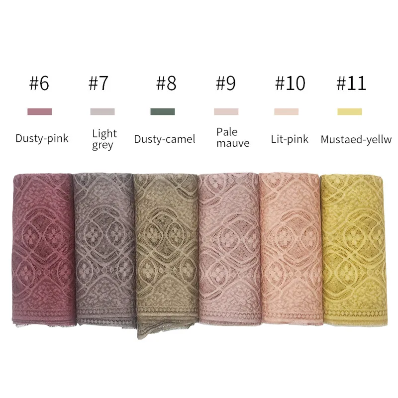 Malaysia Women Scarf Shawl Linen Hollow out Floral Muslim Hijabs Headscarf Plain Maxi Head Wrap Arab Islamic Breathable Headband
Malaysia Women Scarf Shawl Linen Hollow out Floral Muslim Hijabs Headscarf Plain Maxi Head Wrap Arab Islamic Breathable Headband