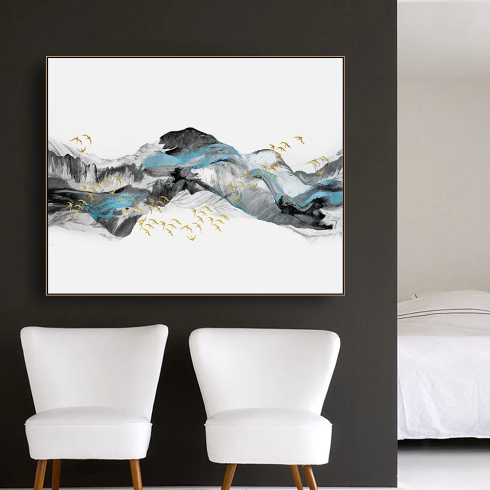 Chinese Style Wall Art Abstract Landscape Canvas Painting Modern Minimalist Posters And Prints Wall Art Home Decor Picture
Chinese Style Wall Art Abstract Landscape Canvas Painting Modern Minimalist Posters And Prints Wall Art Home Decor Picture