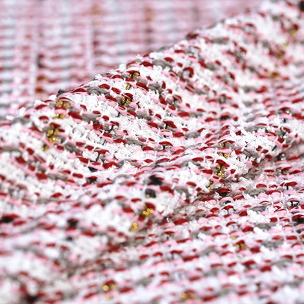 145CM Wide 420G/M Weight Sweet Pink Knitted Tweed Acrylic Polyester Fabric for Autumn and Spring Coat Jacket Dress DE950
145CM Wide 420G/M Weight Sweet Pink Knitted Tweed Acrylic Polyester Fabric for Autumn and Spring Coat Jacket Dress DE950