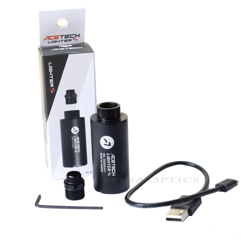Airsoft Gun Acetech Lighter S New Green Tracer Unit Light Designed For the Pistol
Airsoft Gun Acetech Lighter S New Green Tracer Unit Light Designed For the Pistol