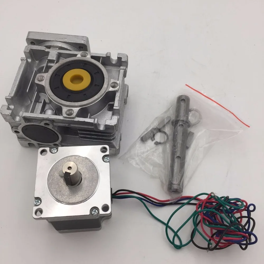 Шаговый двигатель Nema 23 L76mm 3A 4Lead + 50:1 57 мм|stepper motor|nema 23nema stepper motor |