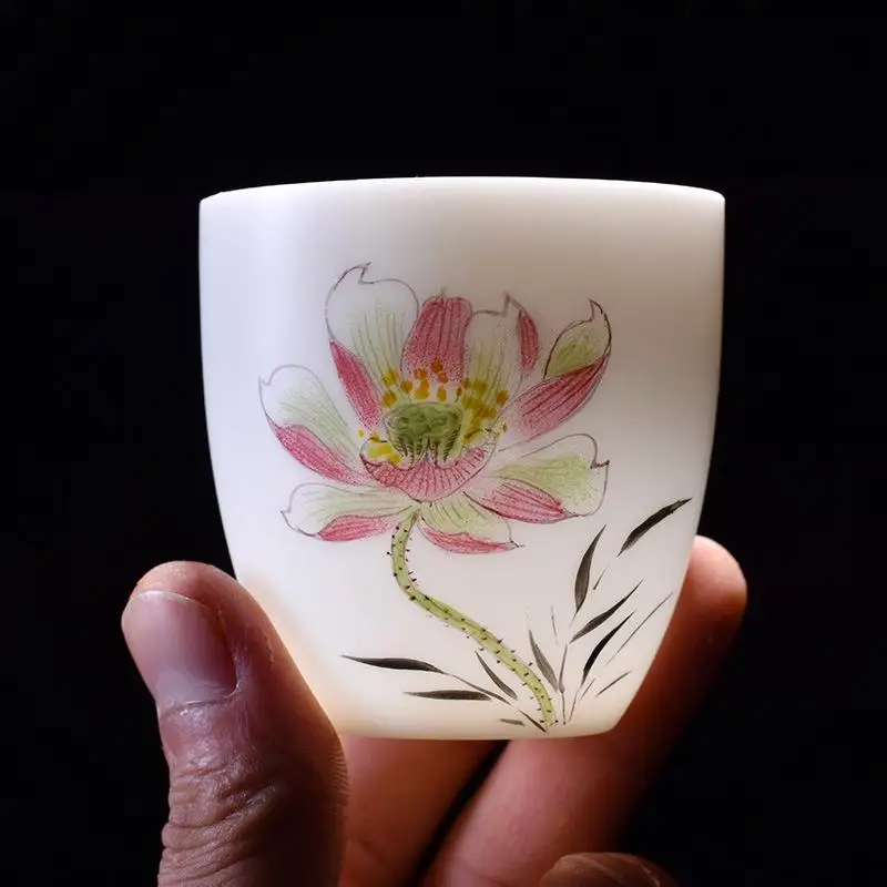 Traditional Chinese Tea Cup Ceramic Advanced Porcelain Tea Set Accessories Teacups Drinkware Dropshipping
Traditional Chinese Tea Cup Ceramic Advanced Porcelain Tea Set Accessories Teacups Drinkware Dropshipping