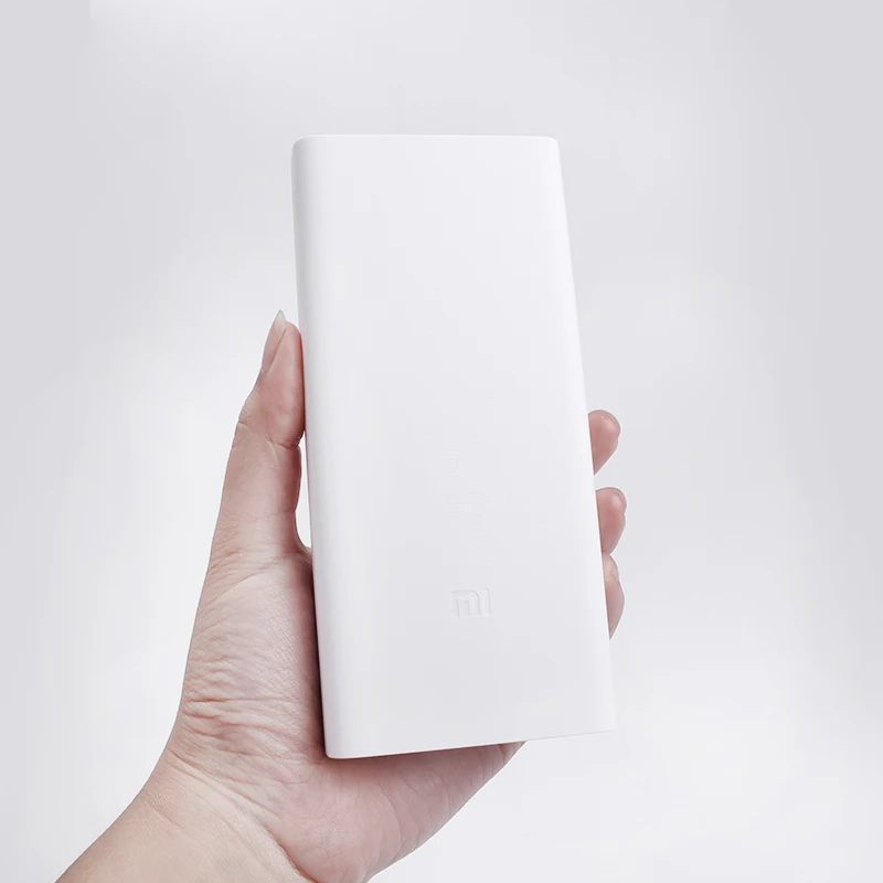 Портативный аккумулятор Xiaomi QC3.0 20000 мАч с двумя разъемами USB для быстрой зарядки