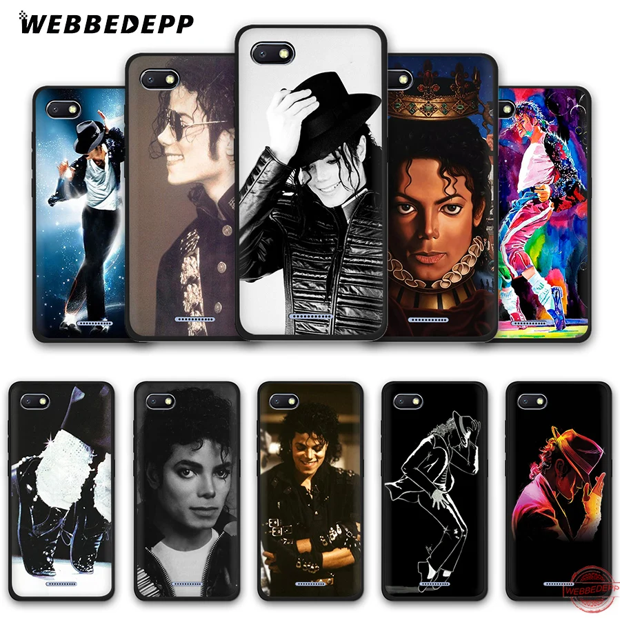 Мягкий чехол для телефона WEBBEDEPP Michael jackson Music Dance Redmi Note 8 7 6 5 Pro 4A 5A 6A 4X Plus S2 Go |