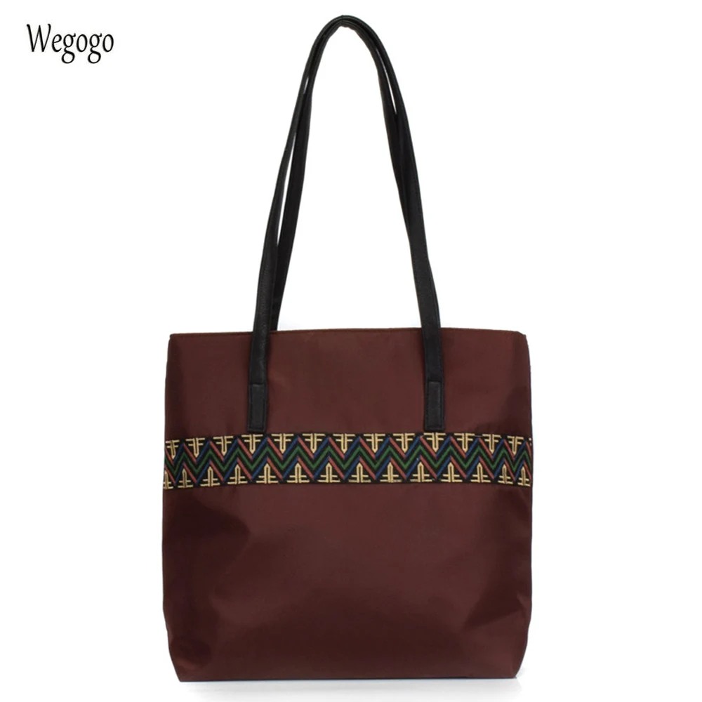 2021 New Women Embroidered Bag Simple Nylon Shoulder Bag Big Travel Beach Shopping Bag Female Oxford Large Capacity Handbag
2021 New Women Embroidered Bag Simple Nylon Shoulder Bag Big Travel Beach Shopping Bag Female Oxford Large Capacity Handbag