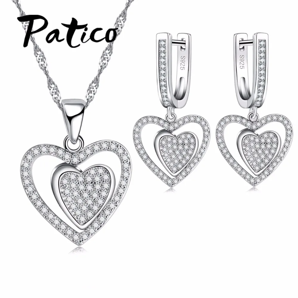 Elegant Wedding Jewelry Sets For Brides Silver Color Drop Crystal Earrings Necklace Wedding Jewelry S925 Sterling Silver
Elegant Wedding Jewelry Sets For Brides Silver Color Drop Crystal Earrings Necklace Wedding Jewelry S925 Sterling Silver