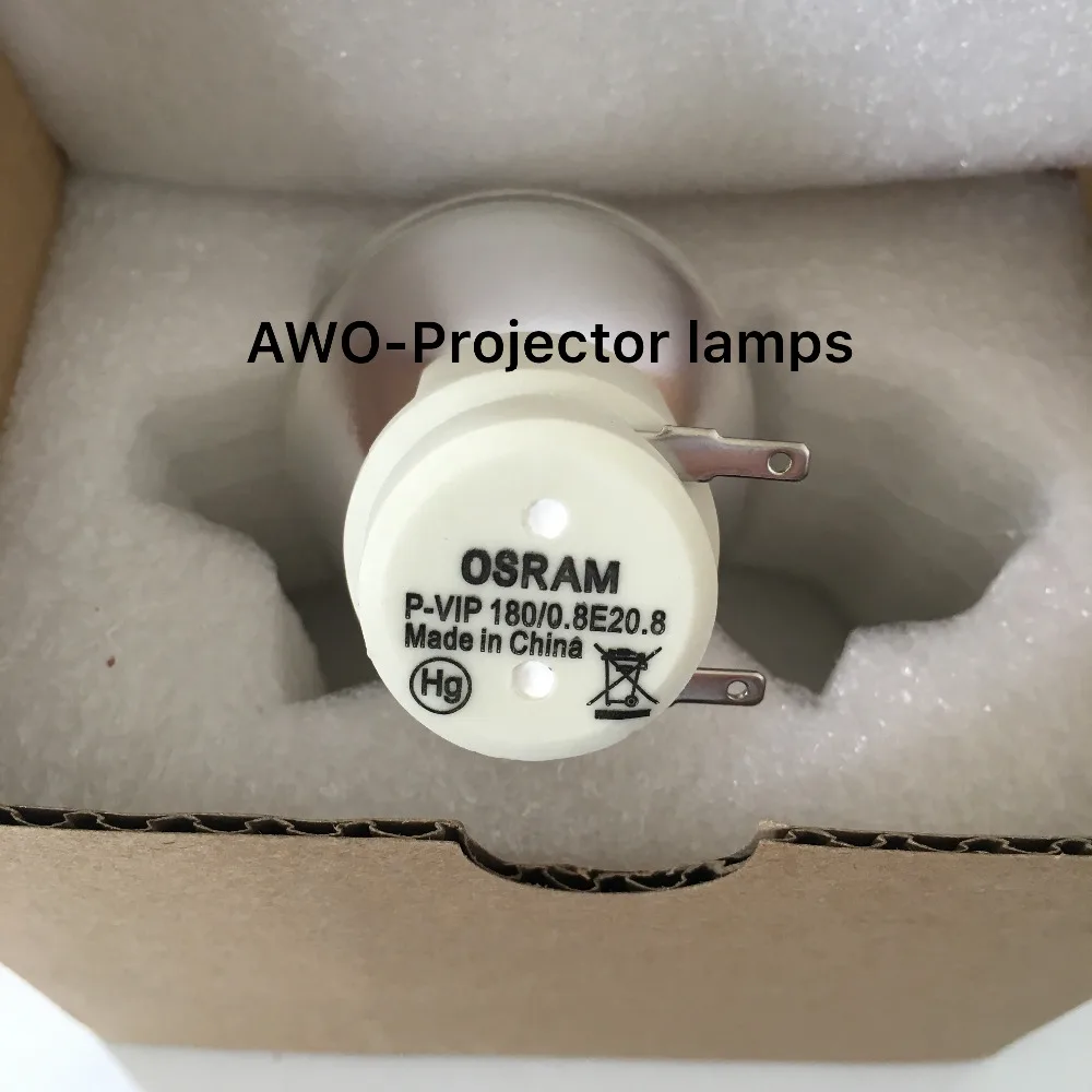 Новая лампочка Osram P VIP 180/0.8 E20.8 для проекторов ACER BenQ Optoma VIEWSONIC|osram p-vip|p-vip e20.8osram p-vip e20.8