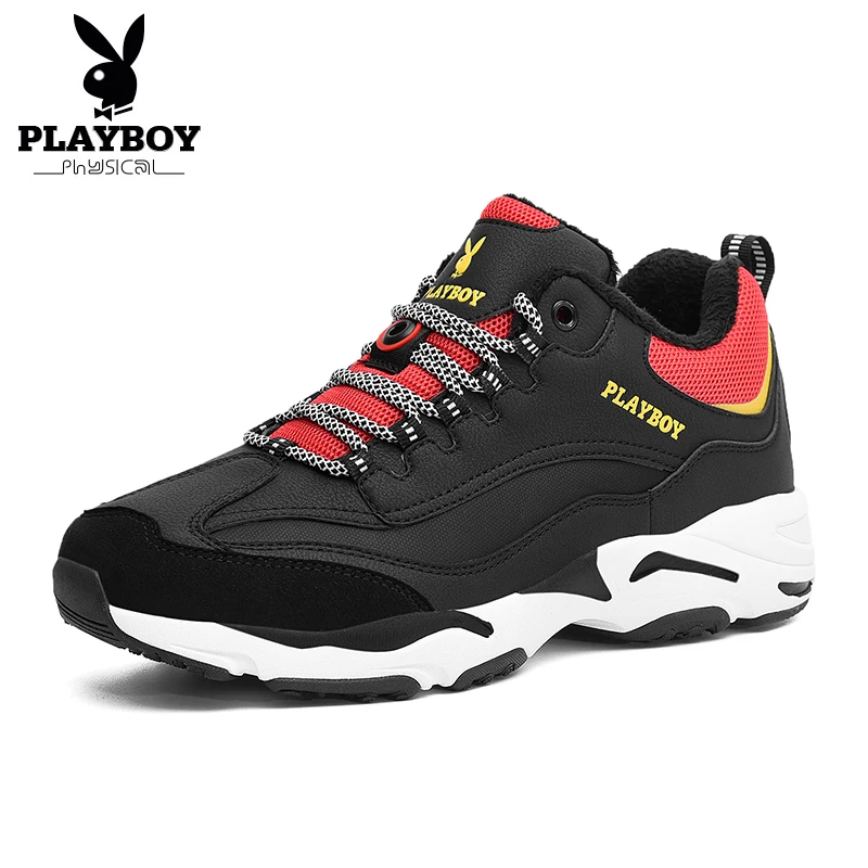 PLAYBOY New Winter Boots Men High Top Snow Boots Plush Warm Casual Shoes Men Lace Up Fashion Sneakers Comfortable Shoes DS87265
PLAYBOY New Winter Boots Men High Top Snow Boots Plush Warm Casual Shoes Men Lace Up Fashion Sneakers Comfortable Shoes DS87265