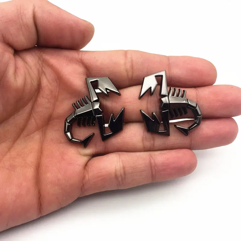 2PCS/set 3D Metal Scorpion Shape Emblem Badge Sticker For Fiat Abarth VW Renault Car Door Fender Trunk Rear Decor
2PCS/set 3D Metal Scorpion Shape Emblem Badge Sticker For Fiat Abarth VW Renault Car Door Fender Trunk Rear Decor