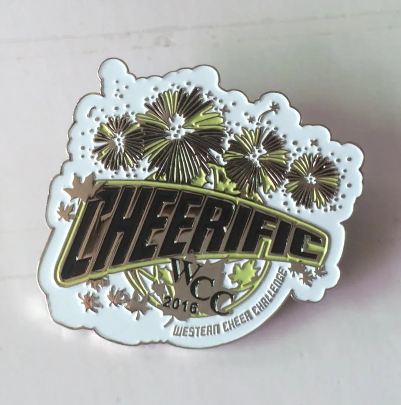 Cheerific Lapel Pins/Fireworks Safety Pin 2" Iron with Nickel Plating 2pcs Butterfly Button Customized MOQ 50pcs Free Shipping
Cheerific Lapel Pins/Fireworks Safety Pin 2" Iron with Nickel Plating 2pcs Butterfly Button Customized MOQ 50pcs Free Shipping
