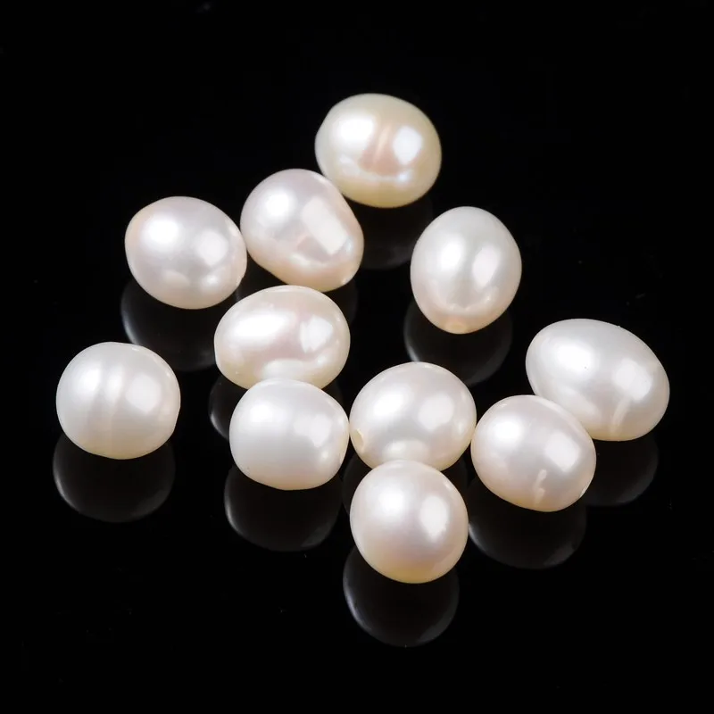 100pc 6-8mm Natural Cultured Freshwater Pearl Beads Half Drilled Hole Grade AA Rice White DIY Jewelry Finding Making Necklaces
100pc 6-8mm Natural Cultured Freshwater Pearl Beads Half Drilled Hole Grade AA Rice White DIY Jewelry Finding Making Necklaces