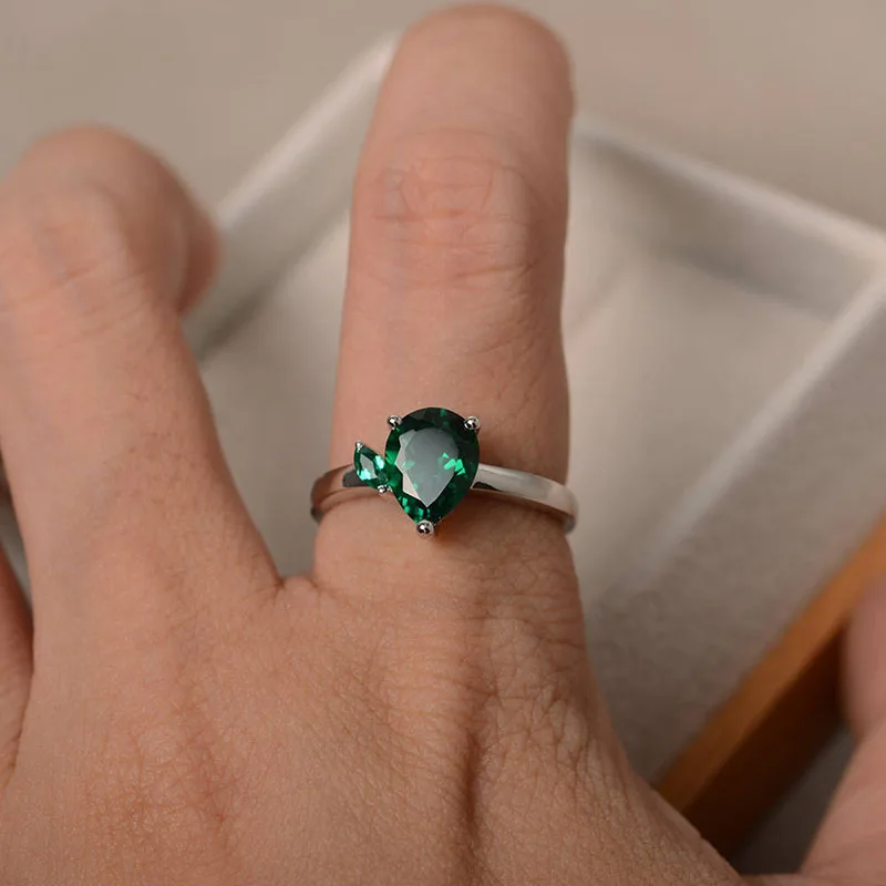 Birth Stone Silver Color plated ring Waterdrop Engagement Finger Rings Fashion New Brand Bijoux zircon ring Women Jewelry
Birth Stone Silver Color plated ring Waterdrop Engagement Finger Rings Fashion New Brand Bijoux zircon ring Women Jewelry
