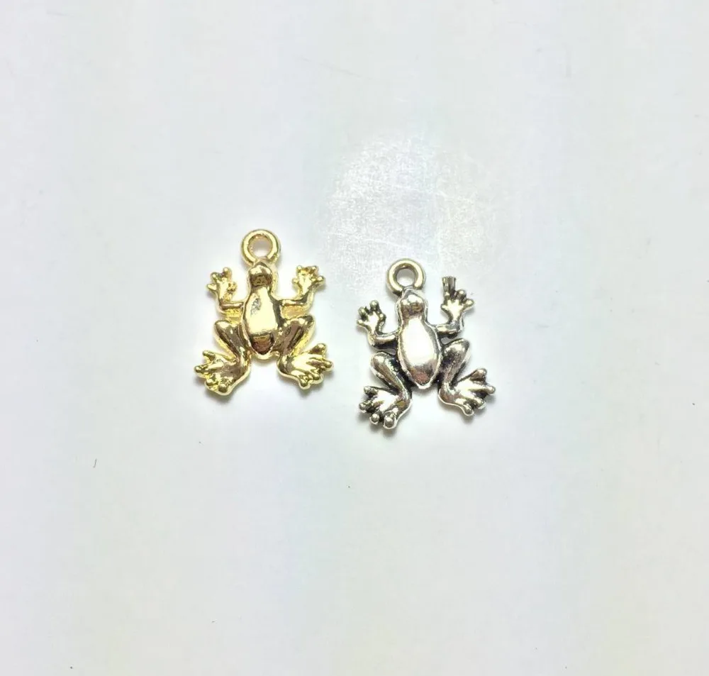 Eruifa 20pcs 14mm Pretty Frog Charms Zinc Alloy necklace,earring bracelet jewelry DIY handmade 2 colors
Eruifa 20pcs 14mm Pretty Frog Charms Zinc Alloy necklace,earring bracelet jewelry DIY handmade 2 colors