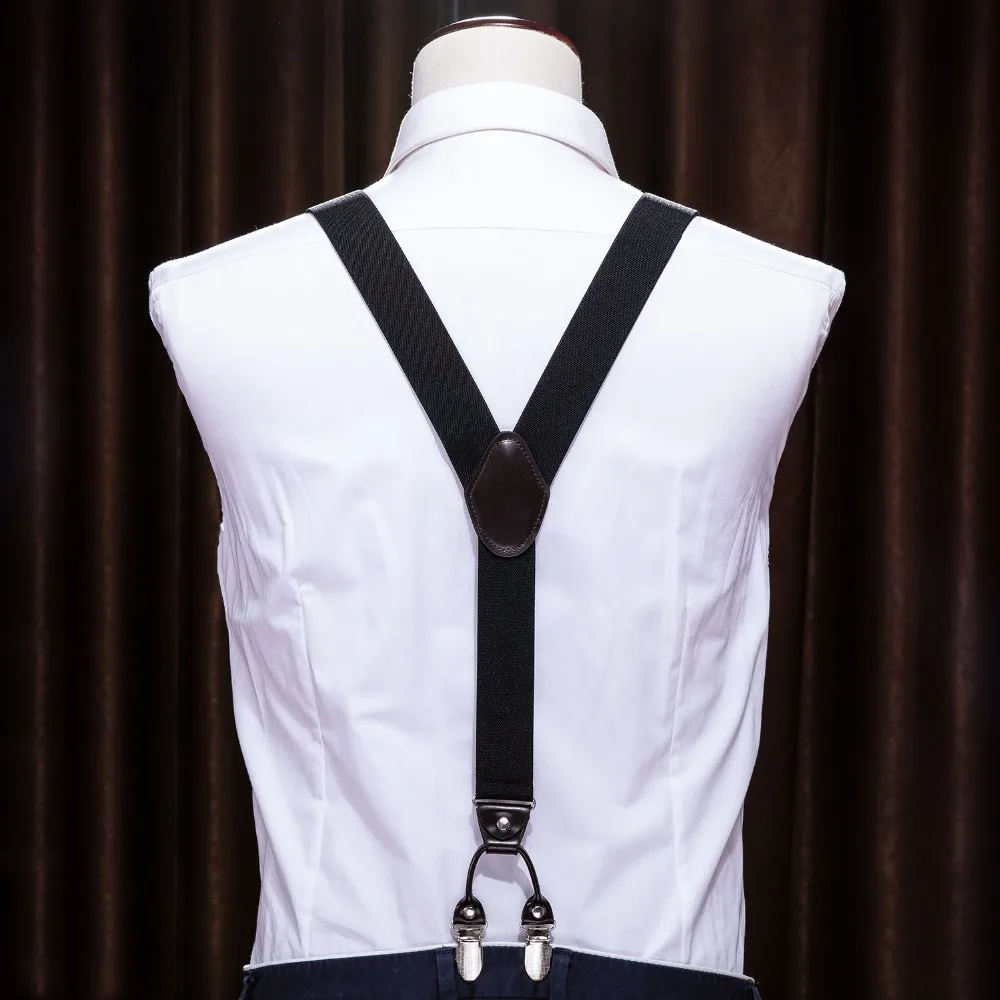 Barry.wang Y Shape Suspenders 6 Clip Braces Vintage Men Women Pants Suspenders For Skirt Trousers Wedding Suspensorio BD-1005
Barry.wang Y Shape Suspenders 6 Clip Braces Vintage Men Women Pants Suspenders For Skirt Trousers Wedding Suspensorio BD-1005