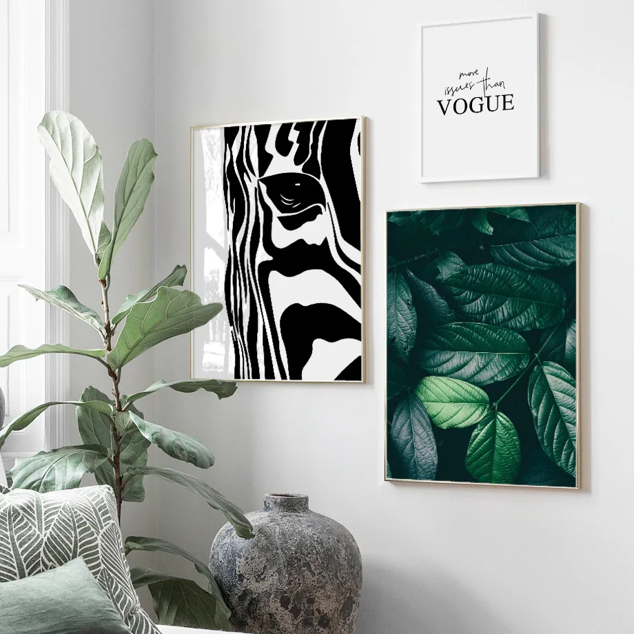 Zebra Green Plant Leaves Wall Art Canvas Painting Landscape Nordic Posters And Prints Wall Pictures For Living Room Salon
Zebra Green Plant Leaves Wall Art Canvas Painting Landscape Nordic Posters And Prints Wall Pictures For Living Room Salon