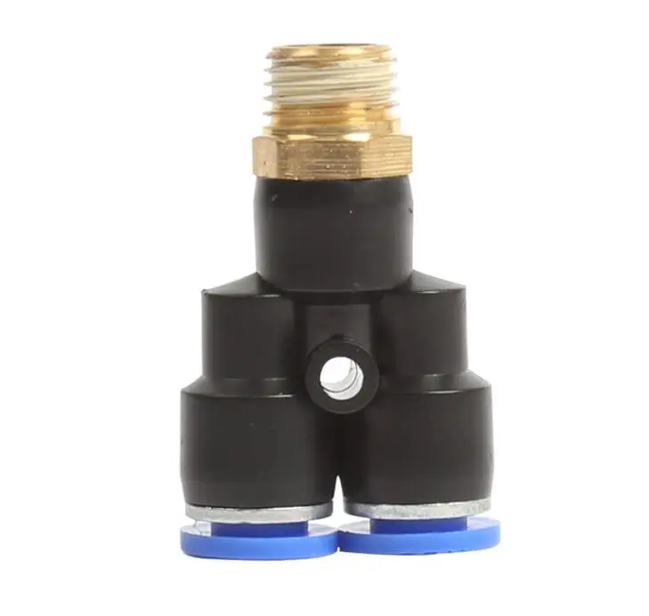 5pcs PX12 Tube O/D 12mm Brass Male Thread Size 1/8" 1/4" 3/8" 1/2" Y Style Push In Fittings Pneumatic Quick Connector
5pcs PX12 Tube O/D 12mm Brass Male Thread Size 1/8" 1/4" 3/8" 1/2" Y Style Push In Fittings Pneumatic Quick Connector