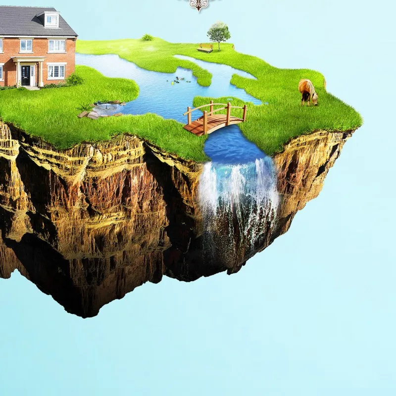 Free shipping 3D green empty island floor custom flooring moisture proof non-slip bathroom living room 3d wallpaper mural
Free shipping 3D green empty island floor custom flooring moisture proof non-slip bathroom living room 3d wallpaper mural