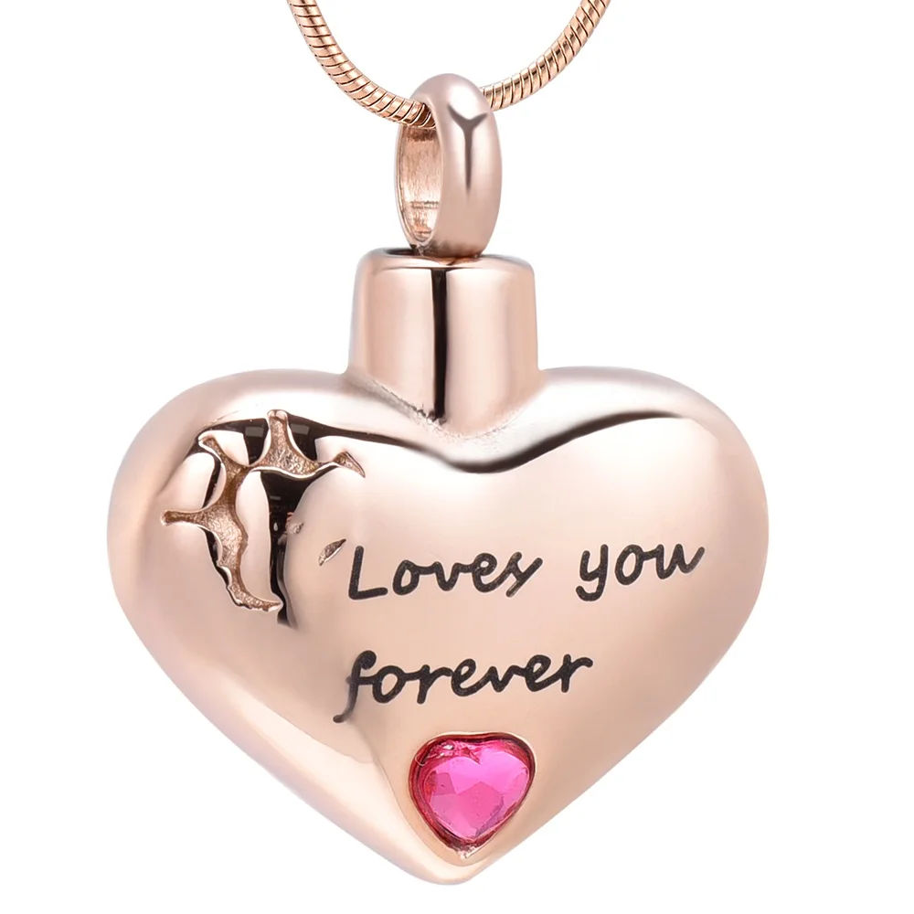 IJD10034 розовый камень декор "Love You" (навсегда "Pet Paw урна ожерелья Мемориал зола после кремации памятного подарка ювелирных изделий для Для женщ...
IJD10034 розовый камень декор "Love You" (навсегда "Pet Paw урна ожерелья Мемориал зола после кремации памятного подарка ювелирных изделий для Для женщ...