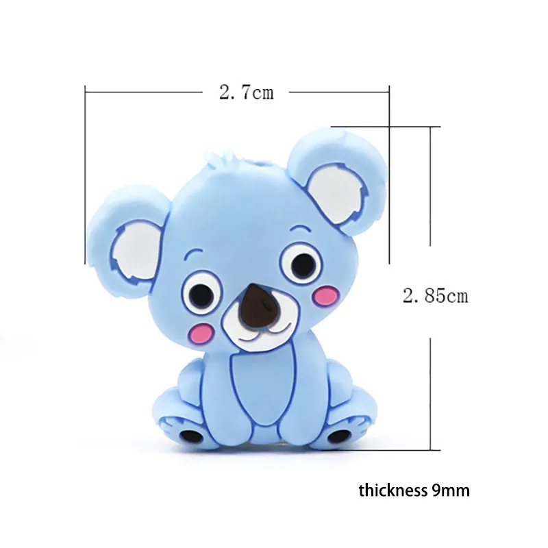 Fkisbox Koala 30pcs Silicone Beads Animal Bpa Free Baby Soother Pacifier Chain Diy Infant Teething Teether Necklace Accessories
Fkisbox Koala 30pcs Silicone Beads Animal Bpa Free Baby Soother Pacifier Chain Diy Infant Teething Teether Necklace Accessories