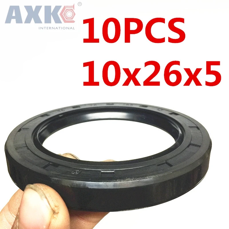 

AXK 10 шт. TC10x26x5, каркас масляного уплотнения, фотоаксессуары 10*26*5