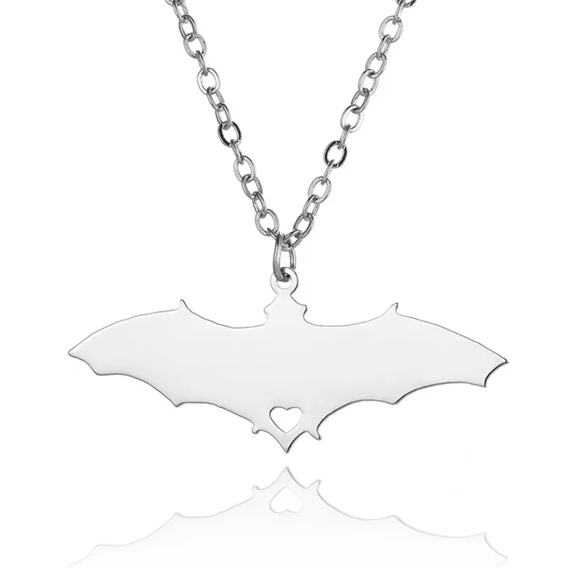 Elfin 2020 Bat Necklaces Trendy Stainless Steel High Quality Bat Pendant Necklaces Women Bat Jewellery Gift
Elfin 2020 Bat Necklaces Trendy Stainless Steel High Quality Bat Pendant Necklaces Women Bat Jewellery Gift