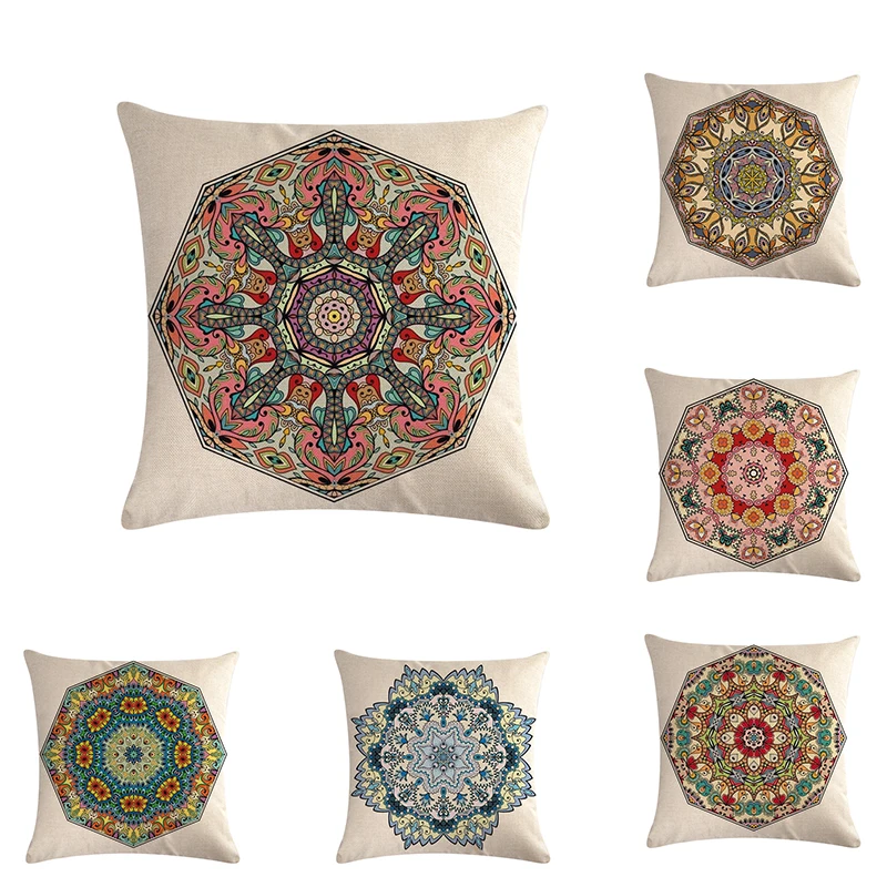 45*45cm Mandala Flower Art Decoration Geometric Pattern Indians Wave Stripe Flower Cushion Cover Throw Sofa Pillow Case ZY837
45*45cm Mandala Flower Art Decoration Geometric Pattern Indians Wave Stripe Flower Cushion Cover Throw Sofa Pillow Case ZY837