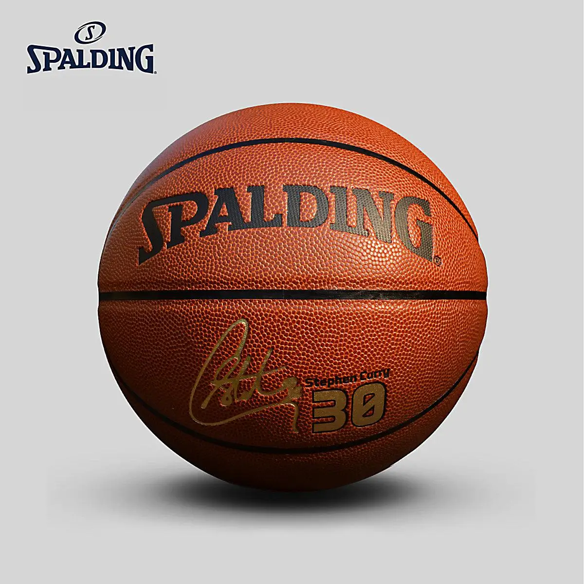 Оригинальная баскетбольная вывеска Stephen Curie (Golden State Warriors) Официальный Размер 7