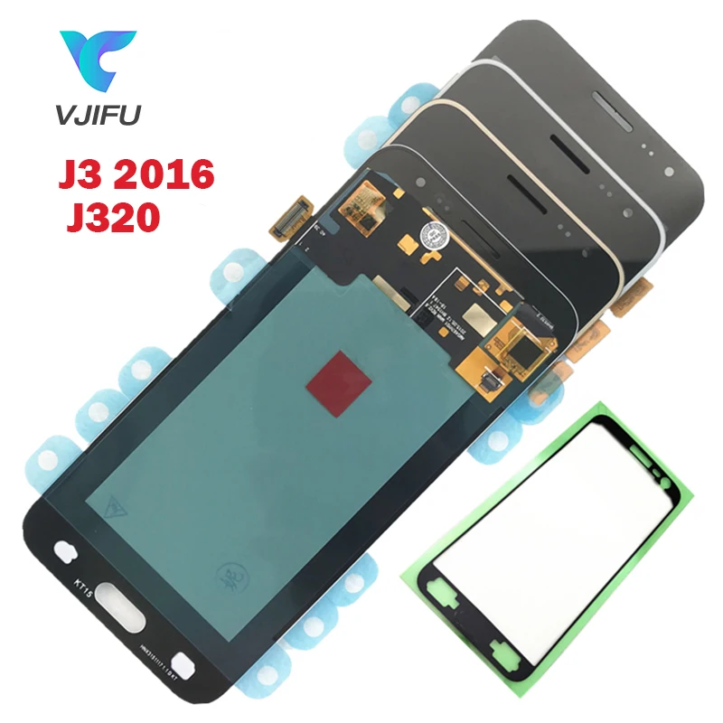 10pcs Super AMOLED LCD For Samsung Galaxy J3 2016 J320 J320F J320H J320M J320FN LCD Display With Touch Screen Digitizer Assembly
10pcs Super AMOLED LCD For Samsung Galaxy J3 2016 J320 J320F J320H J320M J320FN LCD Display With Touch Screen Digitizer Assembly