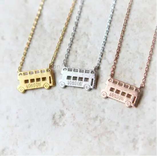 Daisies 1pcs European Unique Design Statement Jewelry Gold Silver Symbols of London Double-decker Bus Pendant Necklace for Women
Daisies 1pcs European Unique Design Statement Jewelry Gold Silver Symbols of London Double-decker Bus Pendant Necklace for Women