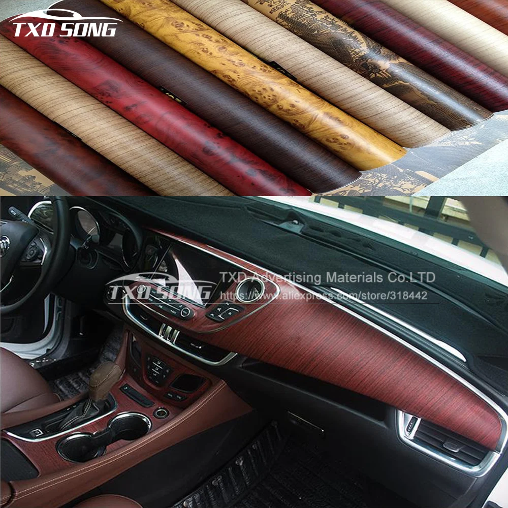10/20/30/40/50/60X124CM/Lot PVC Furniture Wood Grain Car Wrap Car Film Internal Stickers Waterproof Wood PVC Vinyl Sticker
10/20/30/40/50/60X124CM/Lot PVC Furniture Wood Grain Car Wrap Car Film Internal Stickers Waterproof Wood PVC Vinyl Sticker