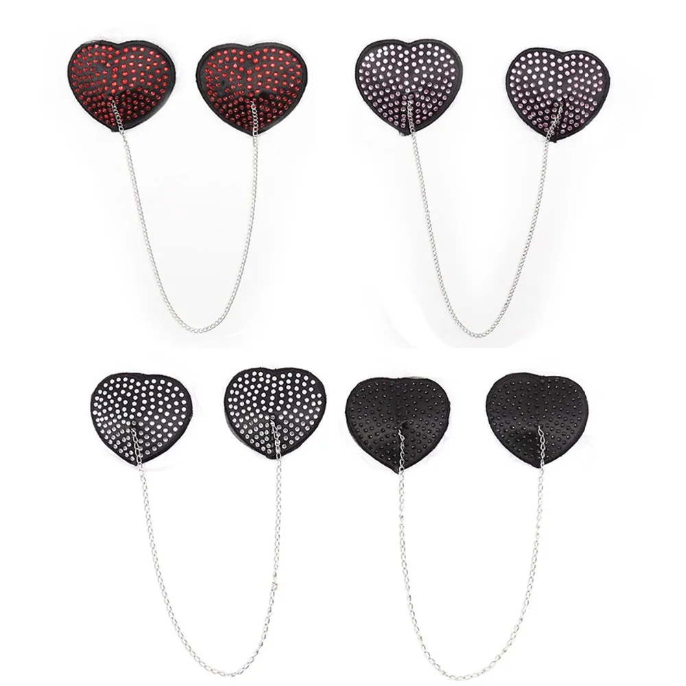 Sexy Chain Nipple Cover Women Reusable Breast Wear Silicone Nipple Pasties Stickers Bra Pads
Sexy Chain Nipple Cover Women Reusable Breast Wear Silicone Nipple Pasties Stickers Bra Pads