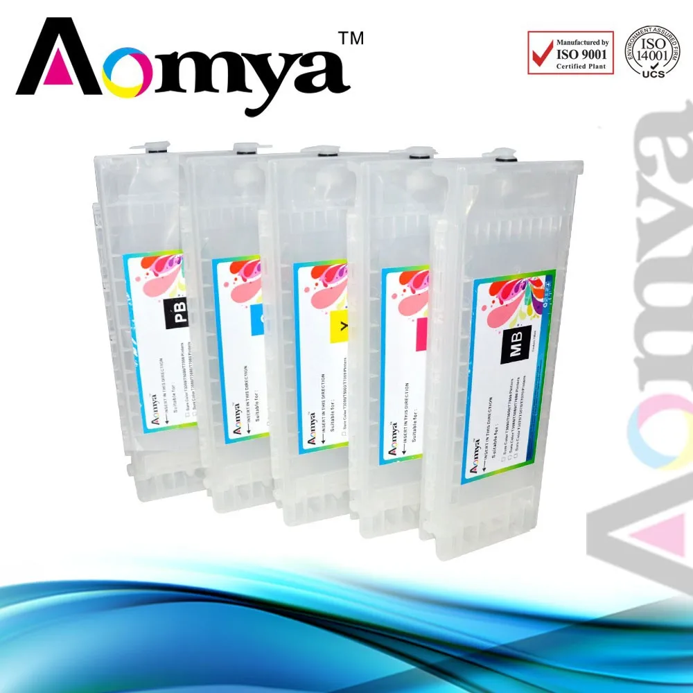 Пустой многоразовый картридж T6941-T6945 для Epson Surecolor T3000/T5000/T7000, 5C/набор широкоформатных
Пустой многоразовый картридж T6941-T6945 для Epson Surecolor T3000/T5000/T7000, 5C/набор широкоформатных