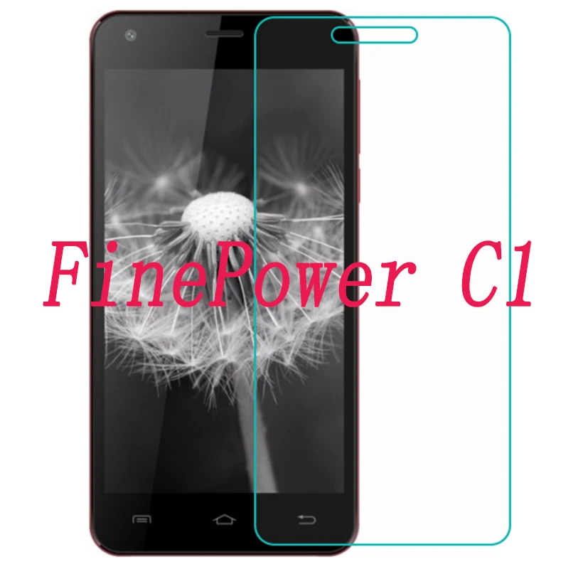 Новинка ультратонкое закаленное стекло для FinePower C1 5 0 дюйма защита экрана премиум