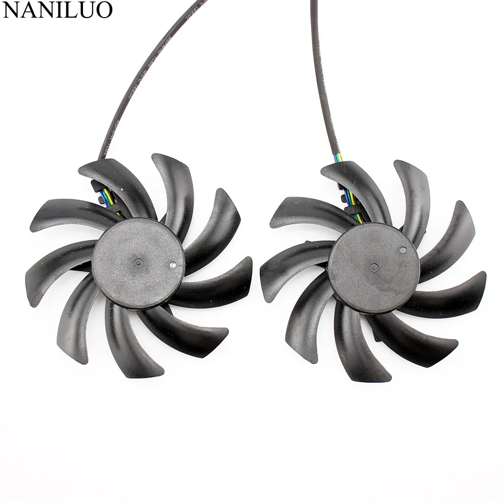 2PCS/lot 85mm FD7010H12S Dual Cooler Fan Replace For Sapphire R9 270 280X HD7870 HD7950 HD7850 HD6850 Graphics Card Cooling Fans
2PCS/lot 85mm FD7010H12S Dual Cooler Fan Replace For Sapphire R9 270 280X HD7870 HD7950 HD7850 HD6850 Graphics Card Cooling Fans