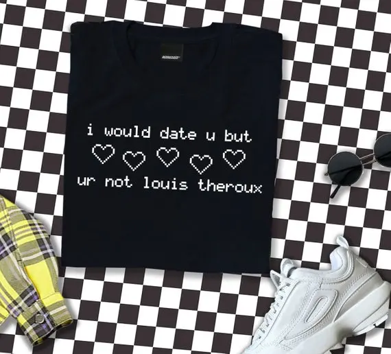 Sugarbaby I would date u but ur not louis theroux T-Shirt Funny Slogan Heart Shirt Unisex Tops Unisex Tumblr T shirt Drop ship
Sugarbaby I would date u but ur not louis theroux T-Shirt Funny Slogan Heart Shirt Unisex Tops Unisex Tumblr T shirt Drop ship