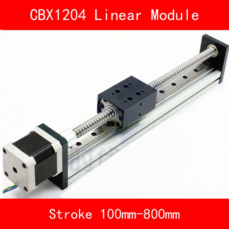 linear guide module Table with 57 stepper motor and ball screw sfu1204 Stroke 100-800mm for CNC 3d printer robotic arm kit
linear guide module Table with 57 stepper motor and ball screw sfu1204 Stroke 100-800mm for CNC 3d printer robotic arm kit