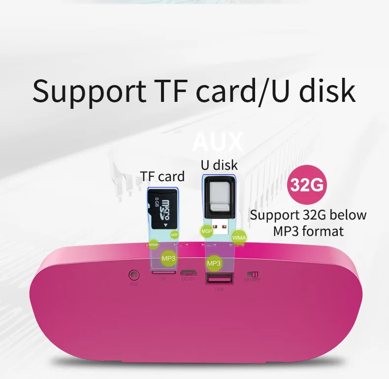 ZEALOT S9 Портативный беспроводной Bluetooth 4 0 динамик Поддержка TF карты AUX U диск FM