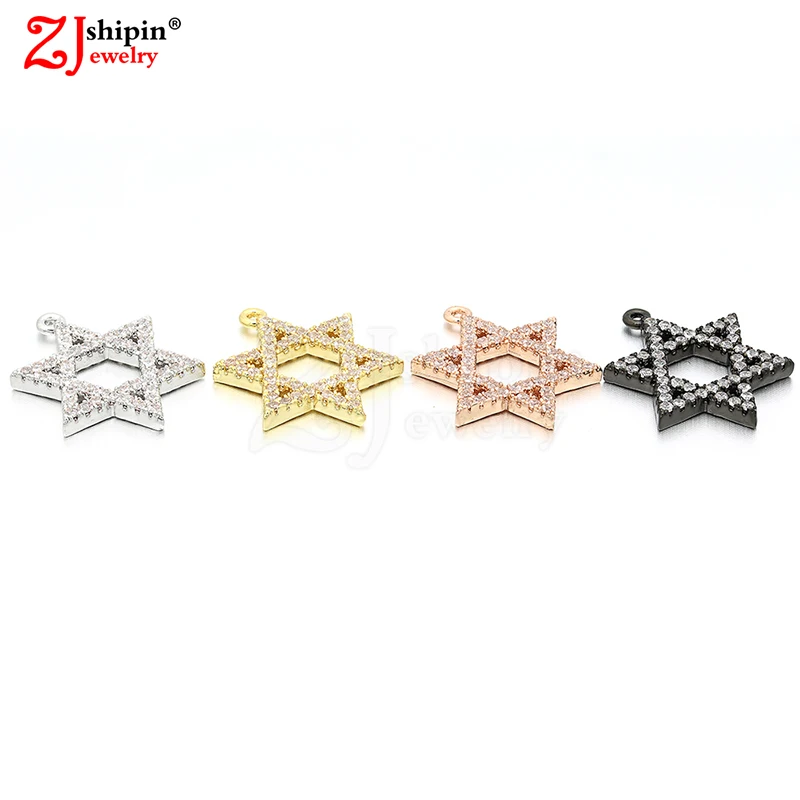 2018 popular five-pointed star micro-inlaid zircon CZ jewelry accessories for men and women pendant necklace jewelry production
2018 popular five-pointed star micro-inlaid zircon CZ jewelry accessories for men and women pendant necklace jewelry production