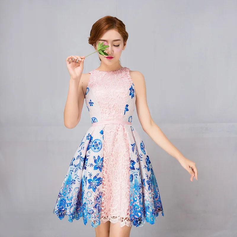 U-SWEAR 2020 New Arrival Lace Elegant Dress Bridesmaid Flora Print O-neck Sleeveless Dress Women For Wedding Party Vestidos
U-SWEAR 2020 New Arrival Lace Elegant Dress Bridesmaid Flora Print O-neck Sleeveless Dress Women For Wedding Party Vestidos