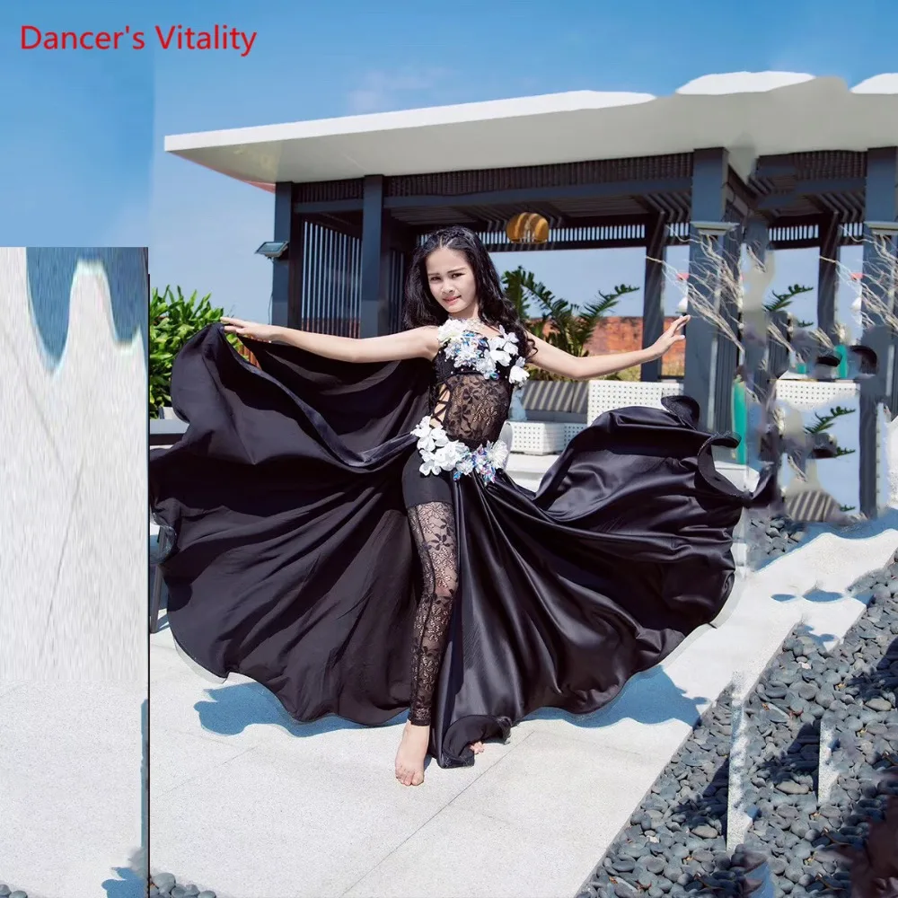 New Girls Belly Dance Mesh+lace Set top+Long Skirt 2pcs Belly Dance set Set Belly Dance Costumes 5 color free shipping
New Girls Belly Dance Mesh+lace Set top+Long Skirt 2pcs Belly Dance set Set Belly Dance Costumes 5 color free shipping