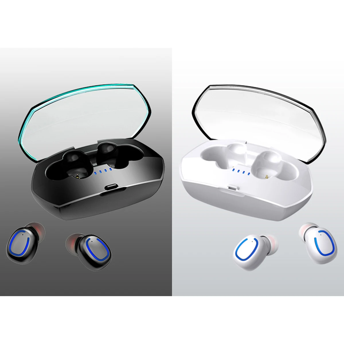 SOONHUA BT 5.0 Mini Earbud Earphone True Wireless Stereo Music Earbuds Answering Hands-Free Calls With Mic And Charging Box
SOONHUA BT 5.0 Mini Earbud Earphone True Wireless Stereo Music Earbuds Answering Hands-Free Calls With Mic And Charging Box