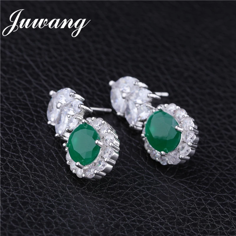 JUWANG Zircon Wedding Jewelry Sets African Bridal Earrings Necklace Crystal Sieraden Women Fashion Jewellery Set
JUWANG Zircon Wedding Jewelry Sets African Bridal Earrings Necklace Crystal Sieraden Women Fashion Jewellery Set